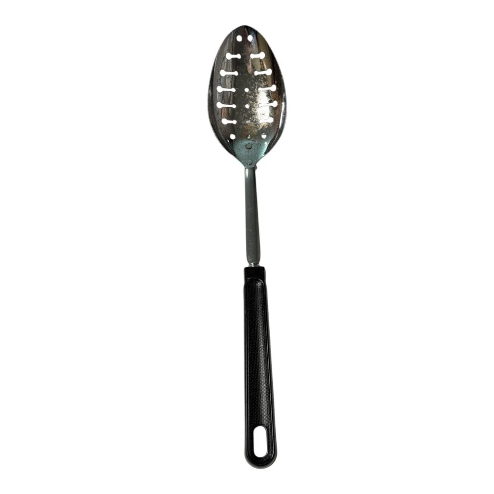 Ekco Slotted Spoon Vintage Stainless Steel Kitchen Utensil Serving‎ Tool